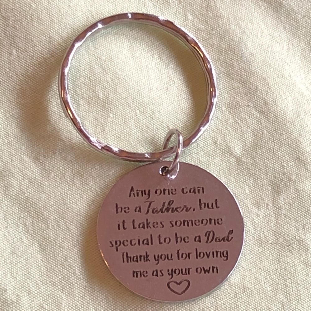 Step-father/Bonus Dad Keychain